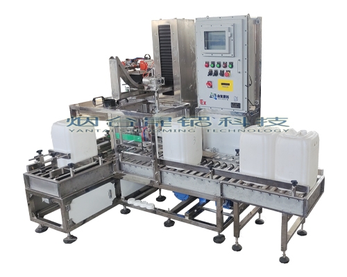 杭州稱重液體灌裝機一體機