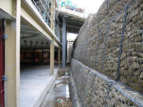 石籠網牆